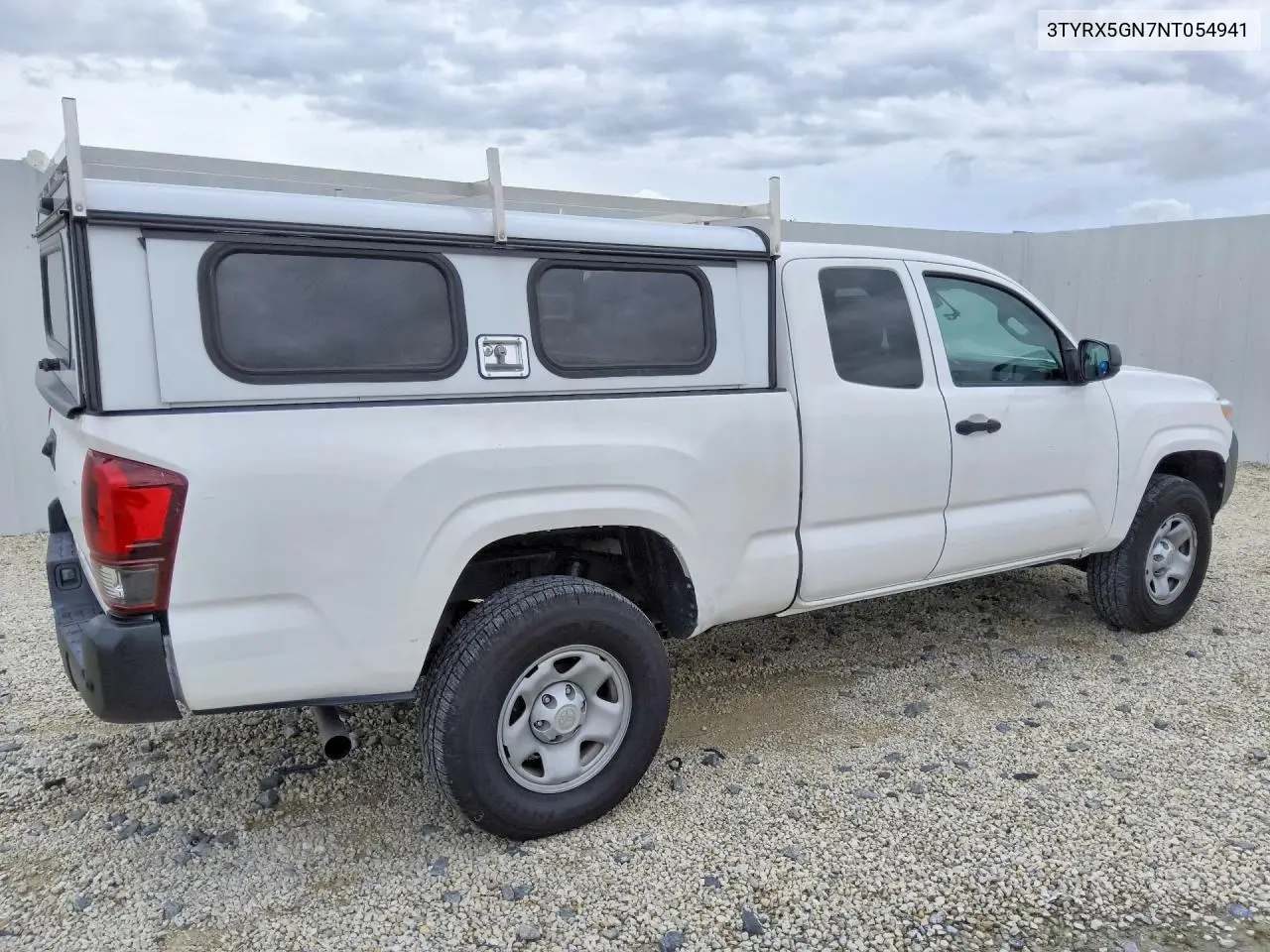 2022 TOYOTA TACOMA VIN 3TYRX5GN7NT054941 — фото 3