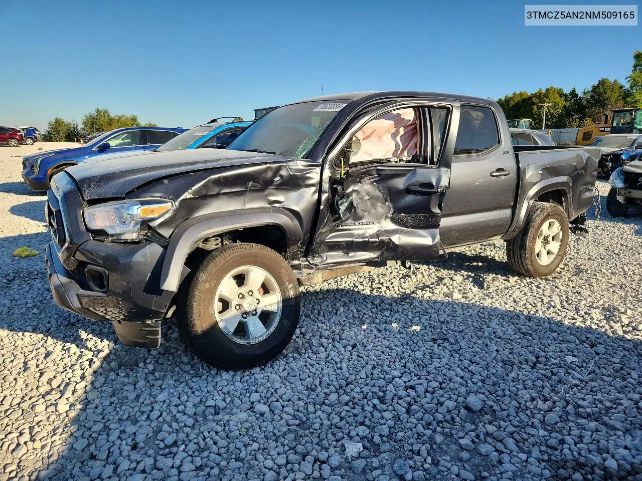 TOYOTA TACOMA 2022, VIN 3TMCZ5AN2NM509165