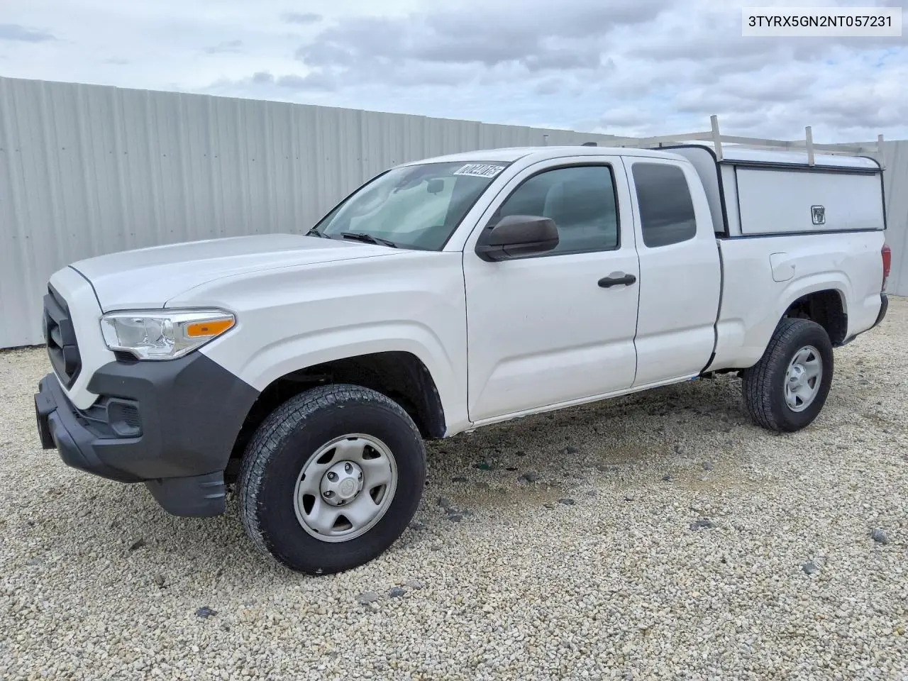 TOYOTA TACOMA 2022, VIN 3TYRX5GN2NT057231