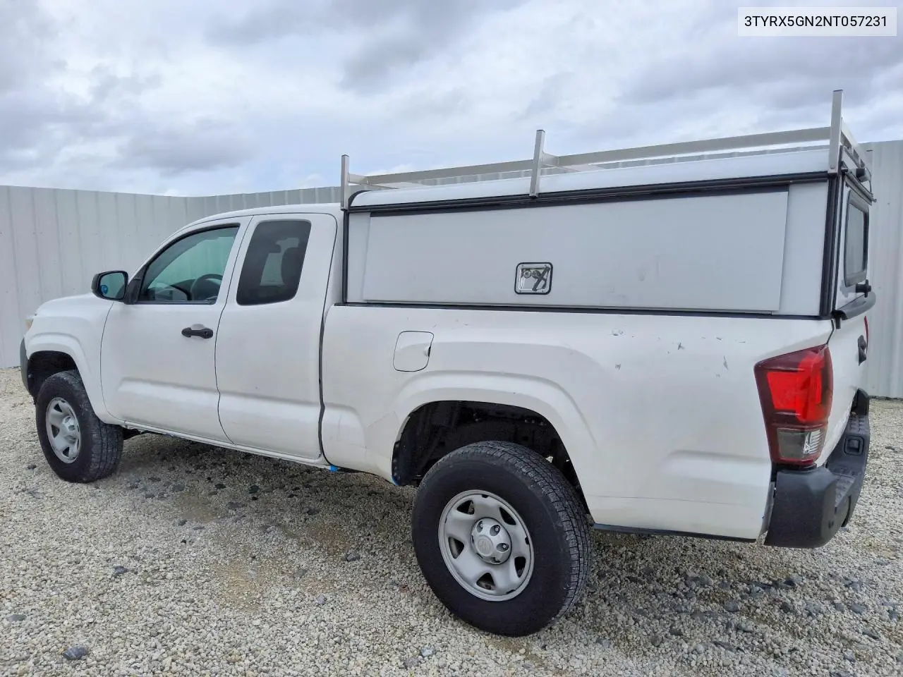 2022 TOYOTA TACOMA VIN 3TYRX5GN2NT057231 — фото 2