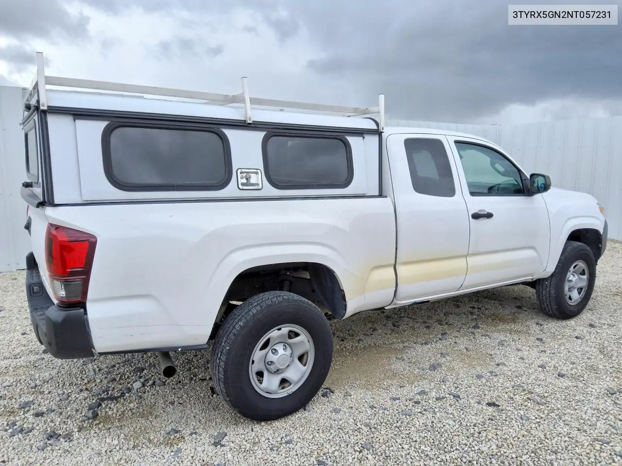 2022 TOYOTA TACOMA VIN 3TYRX5GN2NT057231 — фото 3