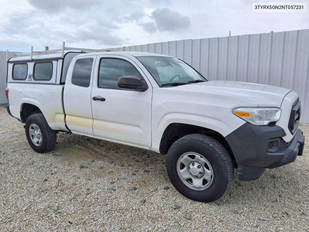 2022 TOYOTA TACOMA VIN 3TYRX5GN2NT057231 — фото 4