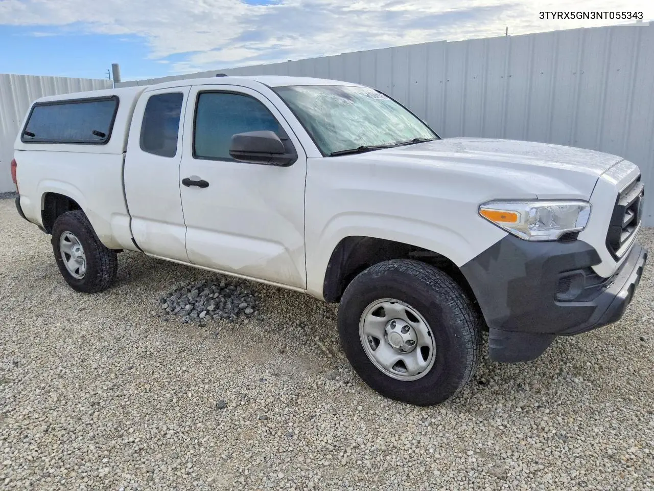 2022 TOYOTA TACOMA VIN 3TYRX5GN3NT055343 — фото 4