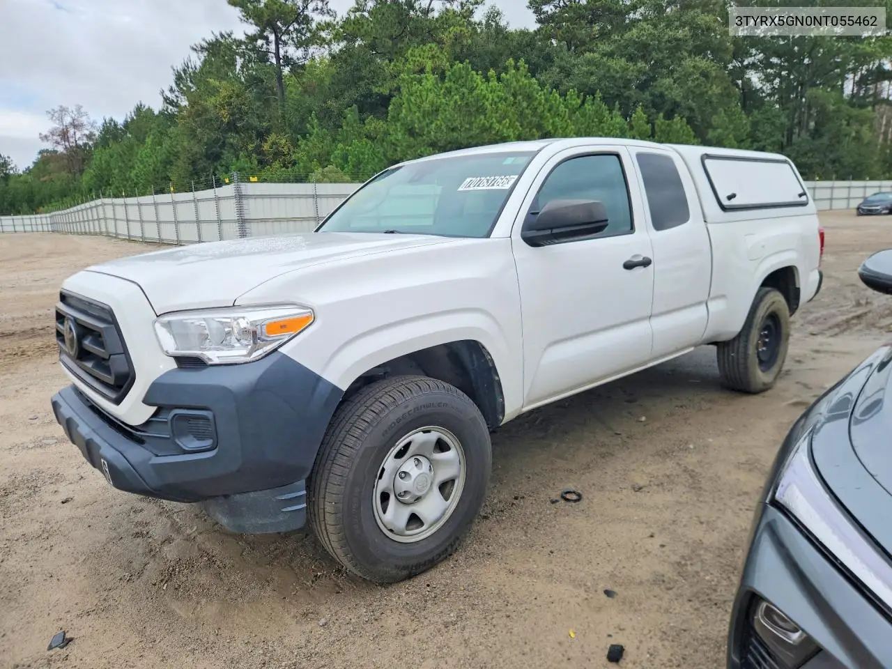 TOYOTA TACOMA 2022, VIN 3TYRX5GN0NT055462