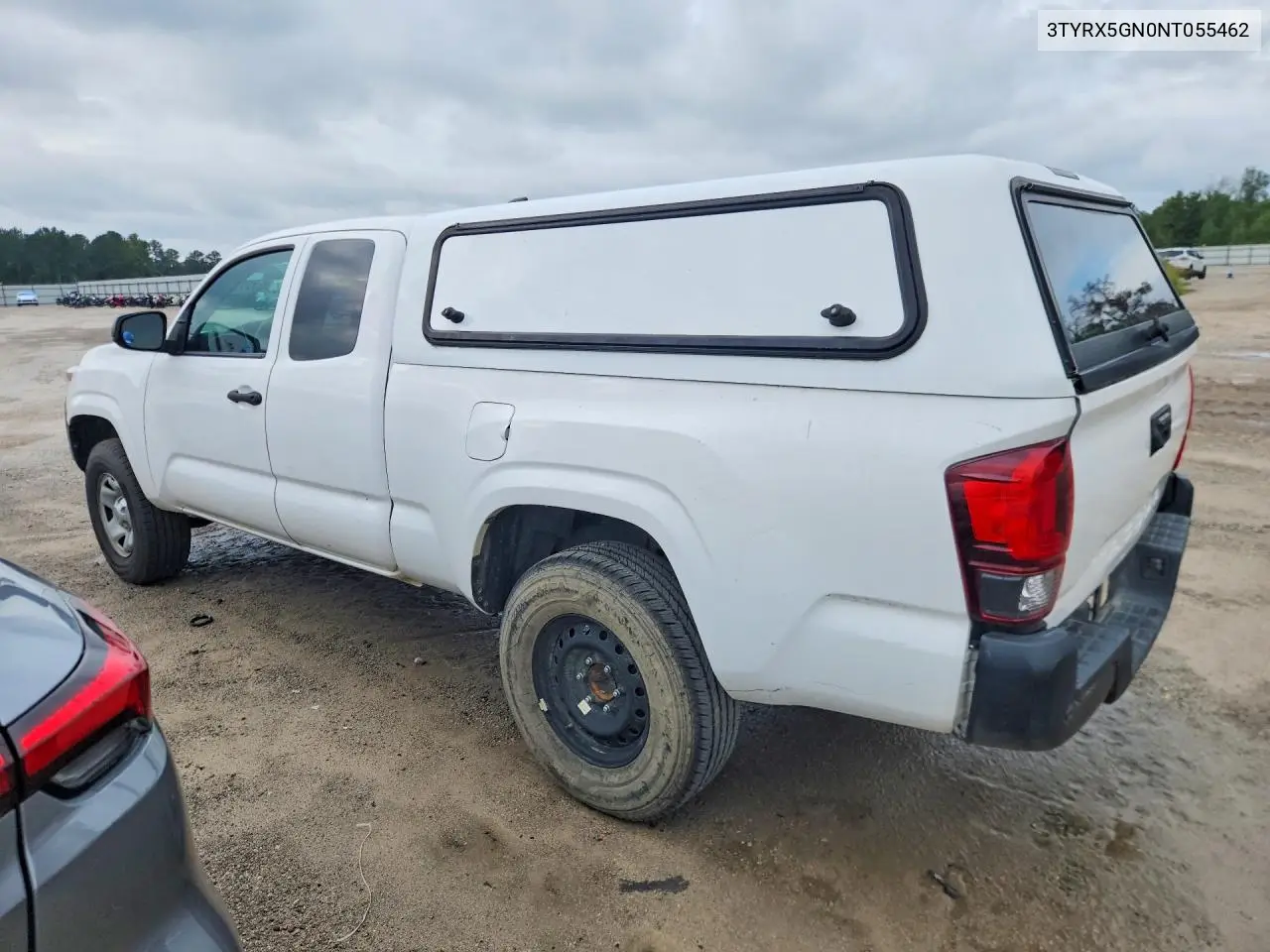 2022 TOYOTA TACOMA VIN 3TYRX5GN0NT055462 — фото 2