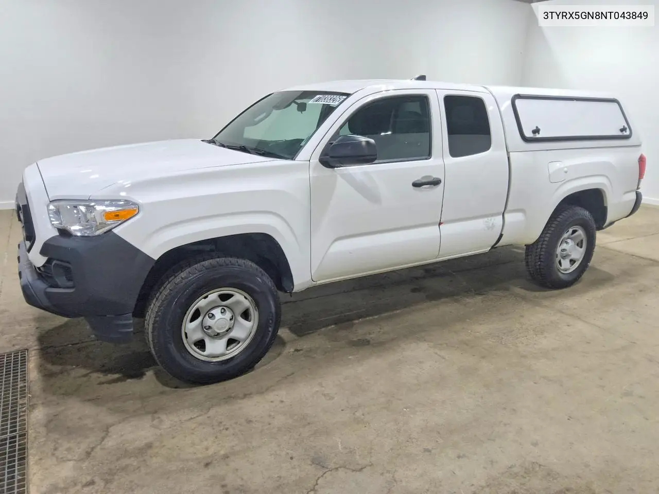 TOYOTA TACOMA 2022, VIN 3TYRX5GN8NT043849