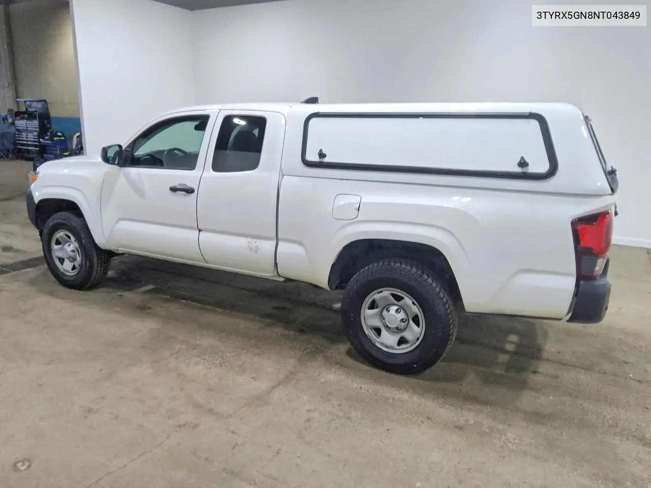 2022 TOYOTA TACOMA VIN 3TYRX5GN8NT043849 — фото 2