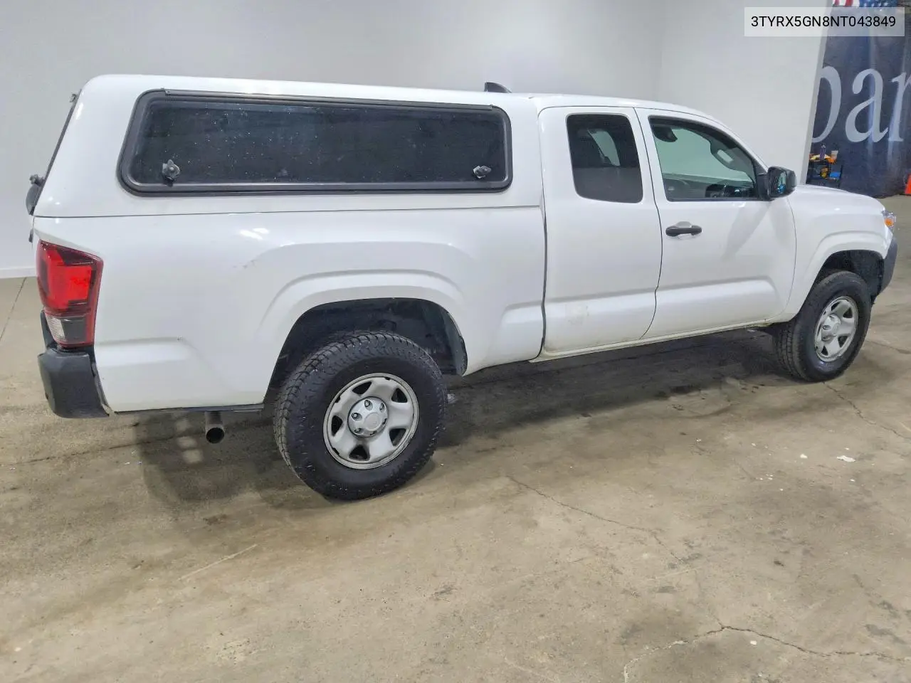 2022 TOYOTA TACOMA VIN 3TYRX5GN8NT043849 — фото 3