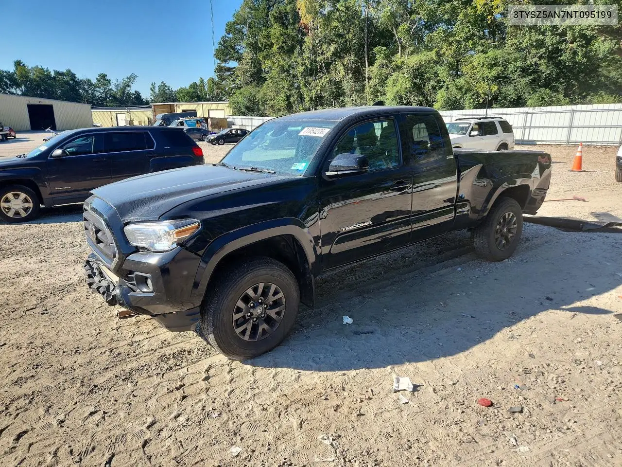 TOYOTA TACOMA 2022, VIN 3TYSZ5AN7NT095199