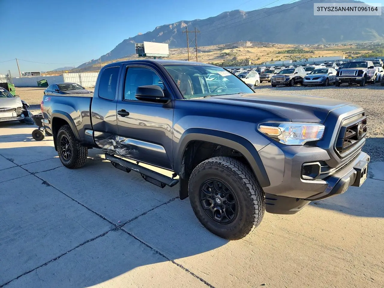 2022 TOYOTA TACOMA VIN 3TYSZ5AN4NT096164 — фото 4