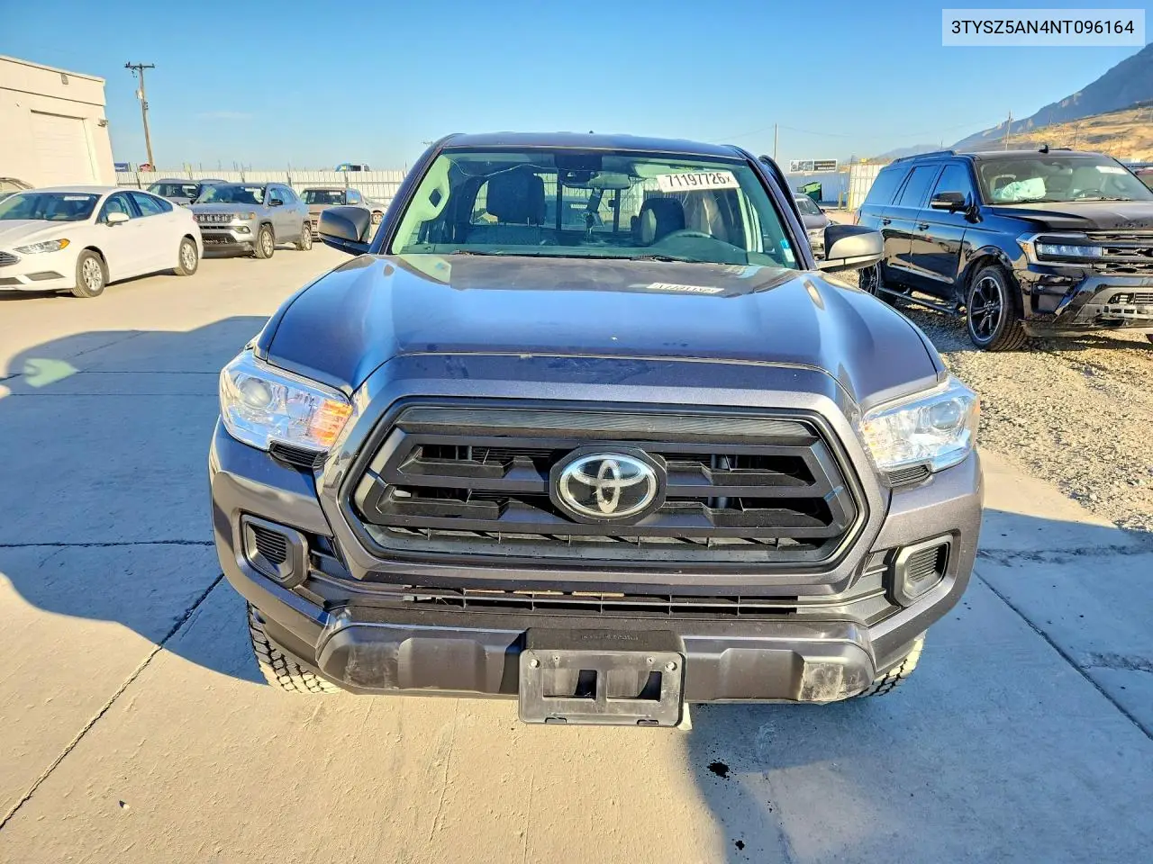 2022 TOYOTA TACOMA VIN 3TYSZ5AN4NT096164 — фото 5