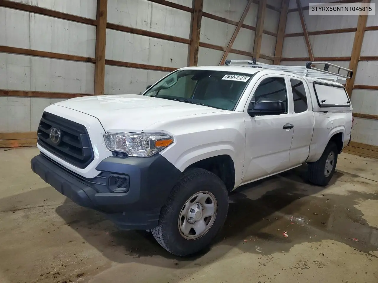 TOYOTA TACOMA 2022, VIN 3TYRX5GN1NT045815