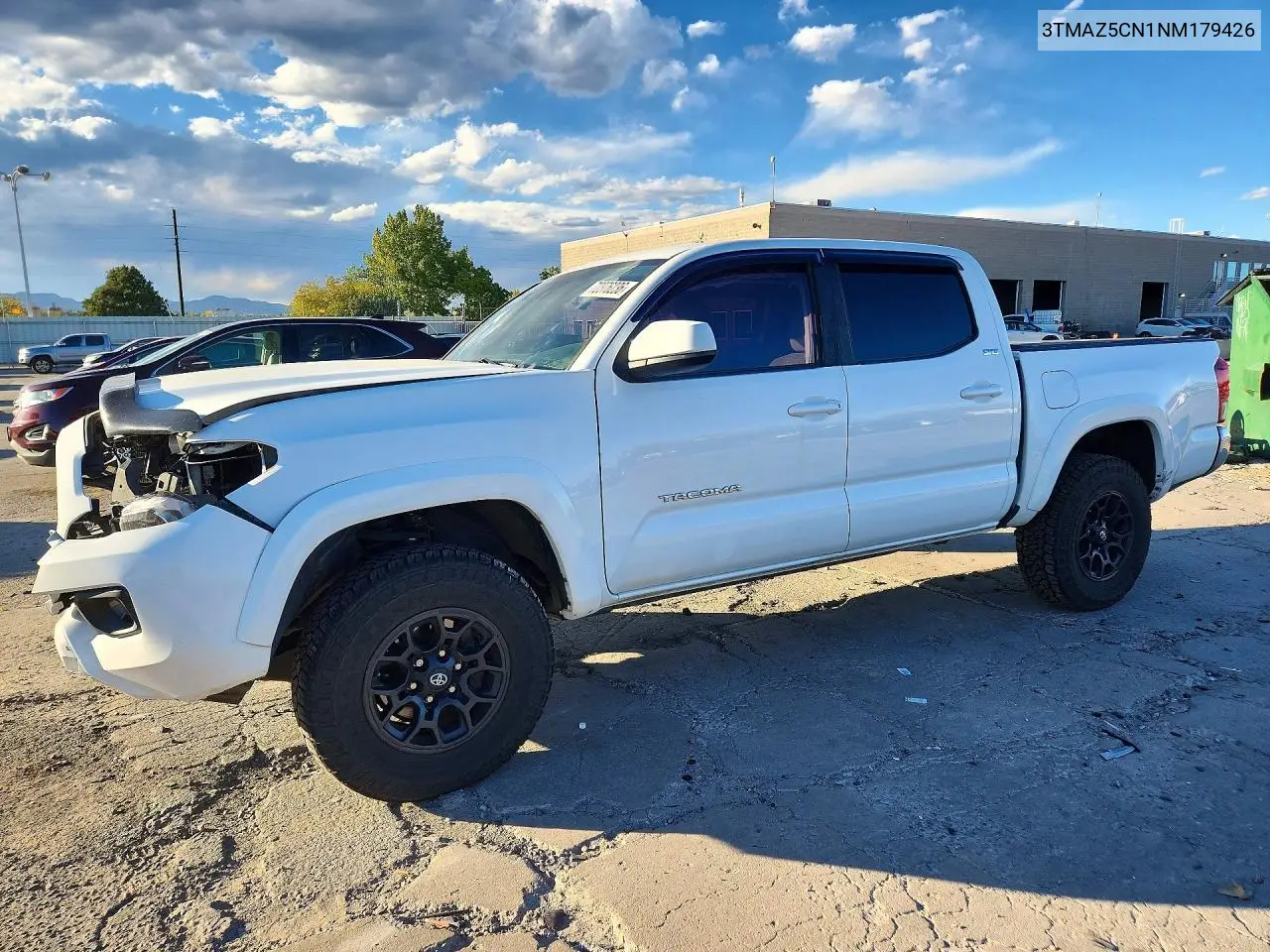 TOYOTA TACOMA 2022, VIN 3TMAZ5CN1NM179426