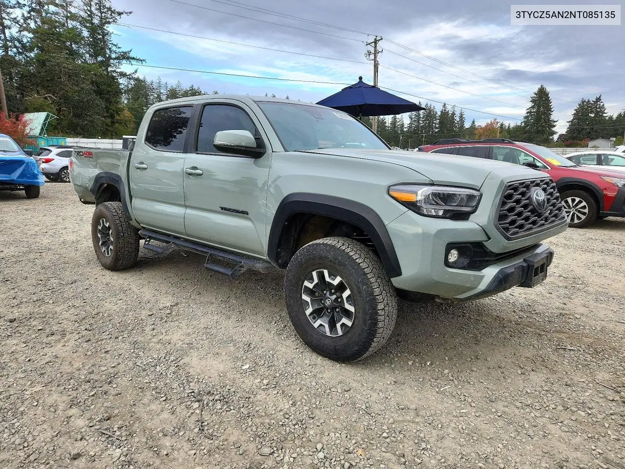 2022 TOYOTA TACOMA VIN 3TYCZ5AN2NT085135 — фото 4
