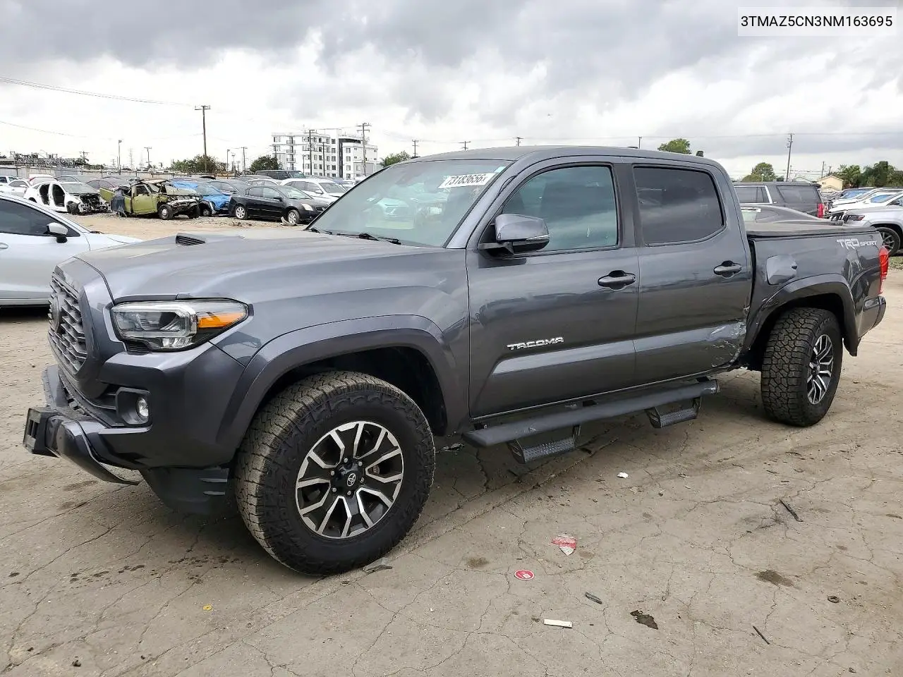 TOYOTA TACOMA 2022, VIN 3TMAZ5CN3NM163695