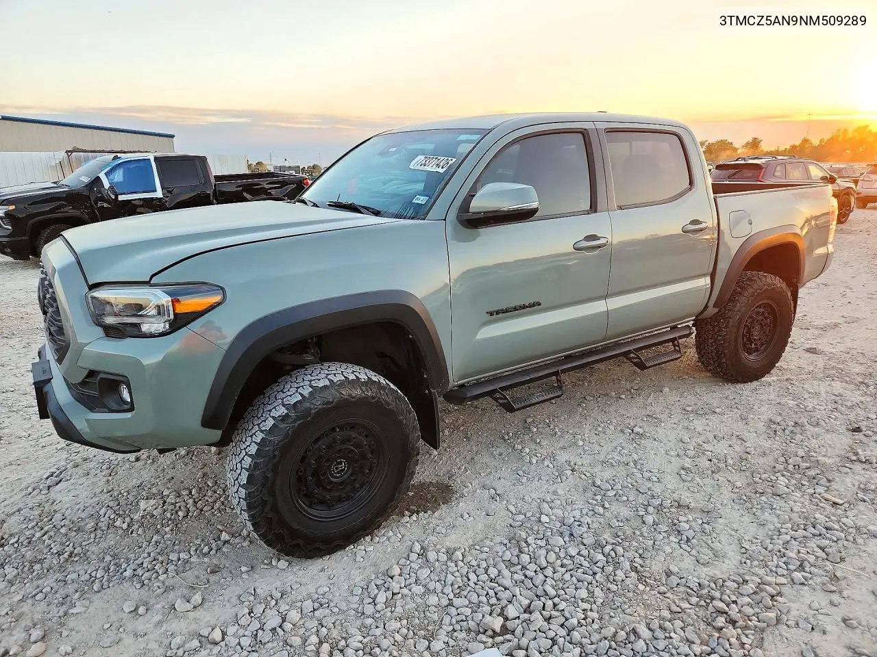 TOYOTA TACOMA 2022, VIN 3TMCZ5AN9NM509289