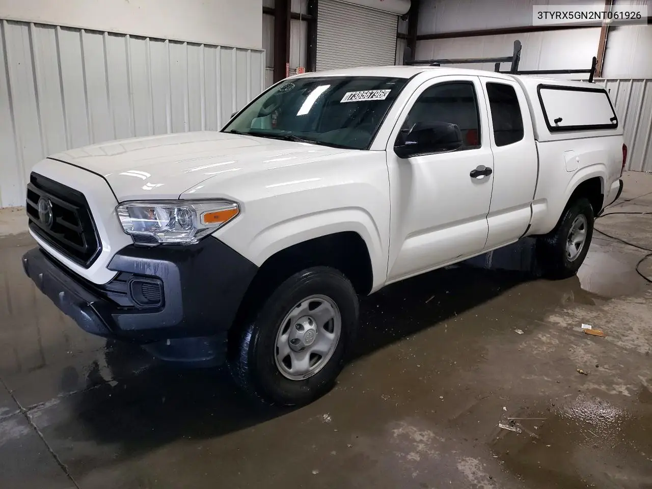 TOYOTA TACOMA 2022, VIN 3TYRX5GN2NT061926