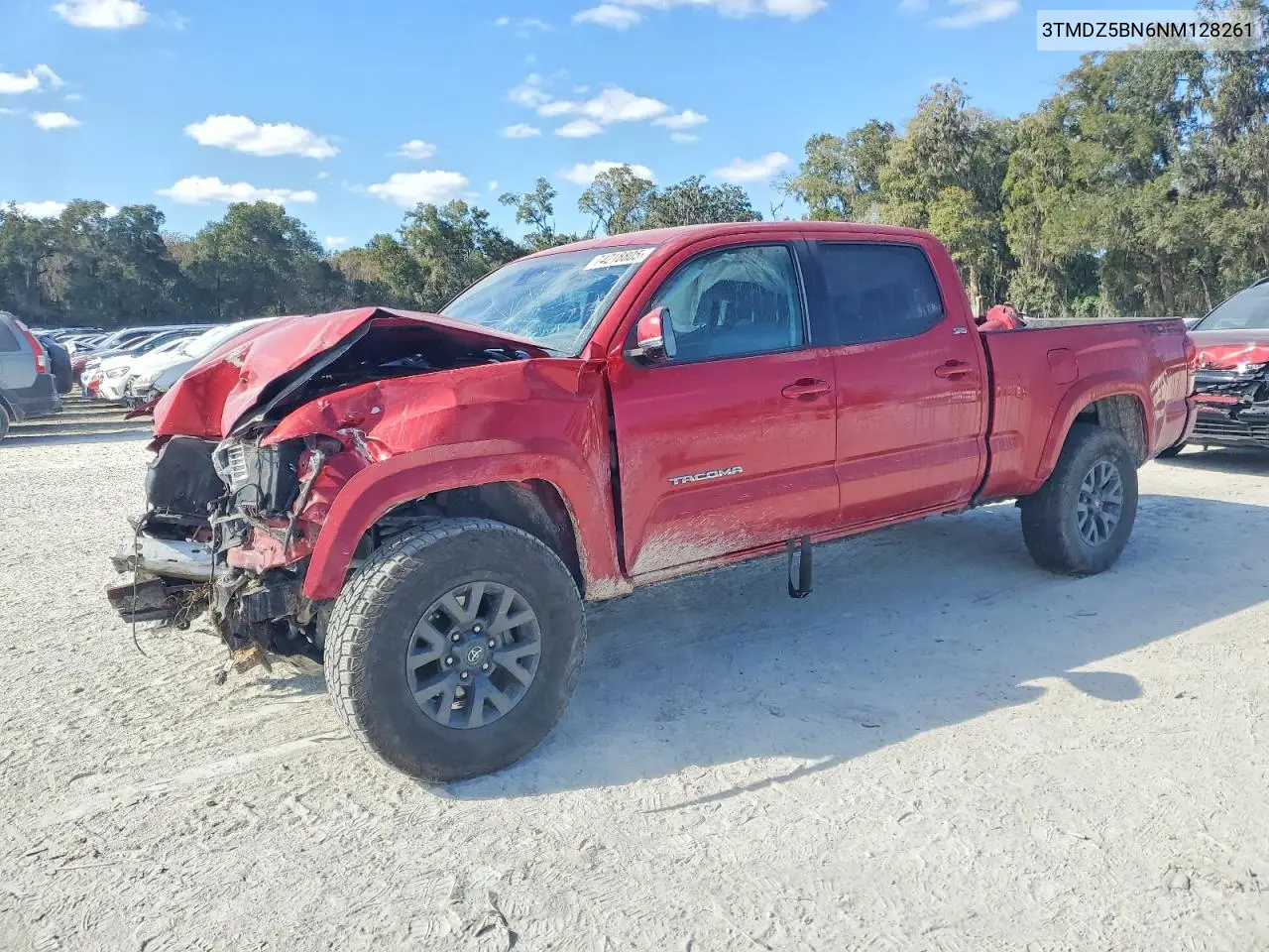 TOYOTA TACOMA 2022, VIN 3TMDZ5BN6NM128261