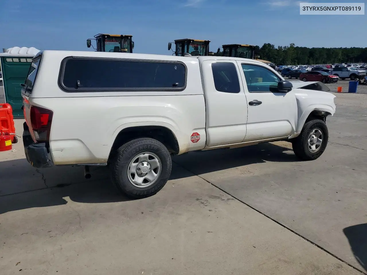 2023 TOYOTA TACOMA VIN 3TYRX5GNXPT089119 — фото 3