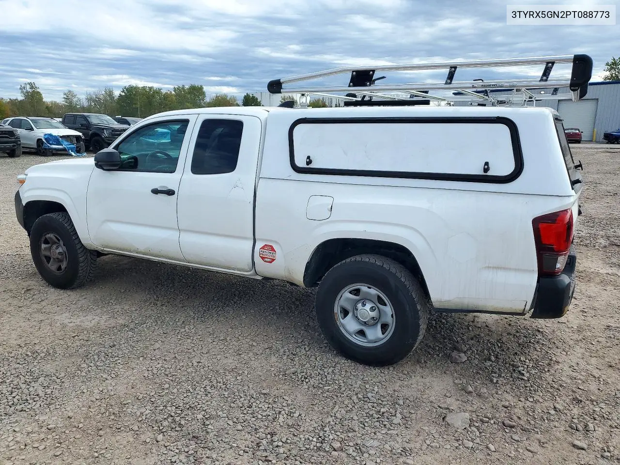 2023 TOYOTA TACOMA VIN 3TYRX5GN2PT088773 — фото 2