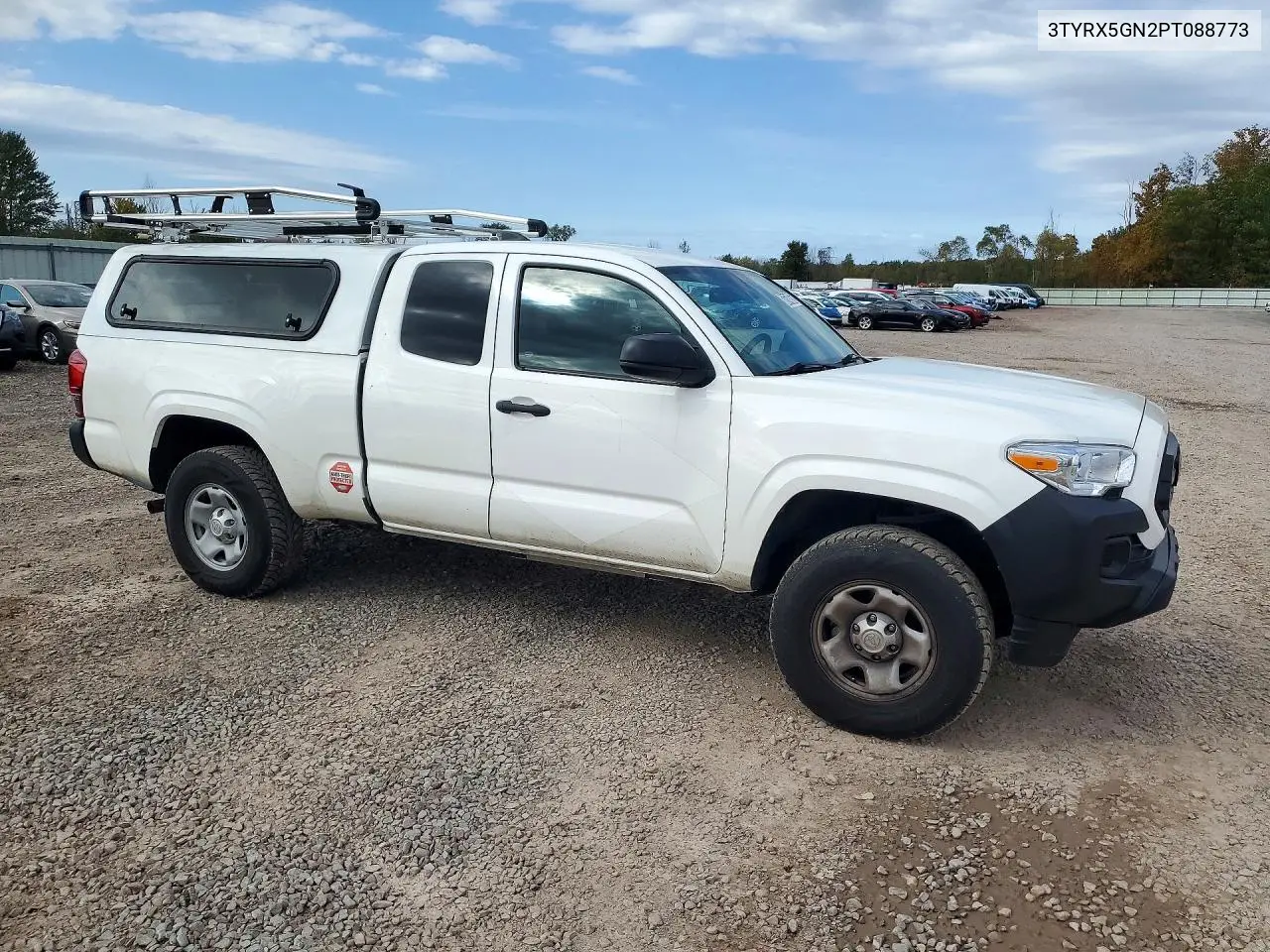 2023 TOYOTA TACOMA VIN 3TYRX5GN2PT088773 — фото 4