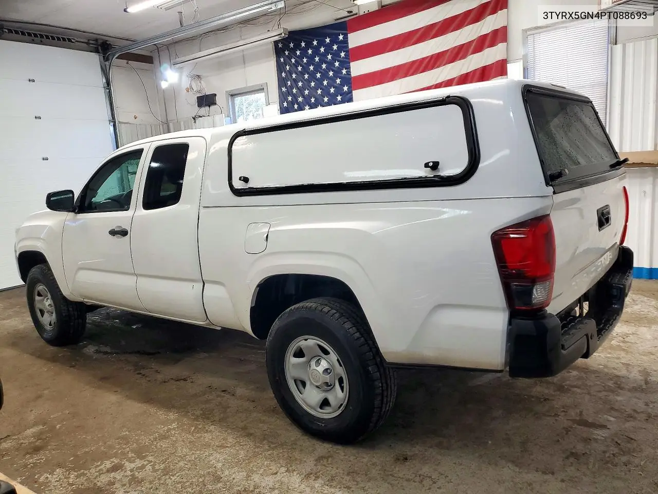 2023 TOYOTA TACOMA VIN 3TYRX5GN4PT088693 — фото 2