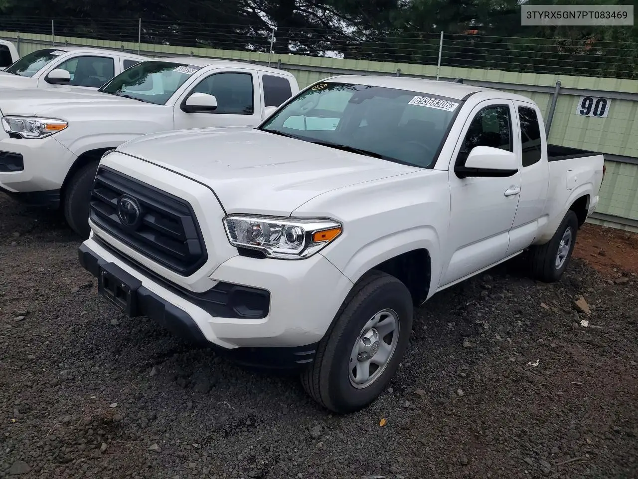 TOYOTA TACOMA 2023, VIN 3TYRX5GN7PT083469