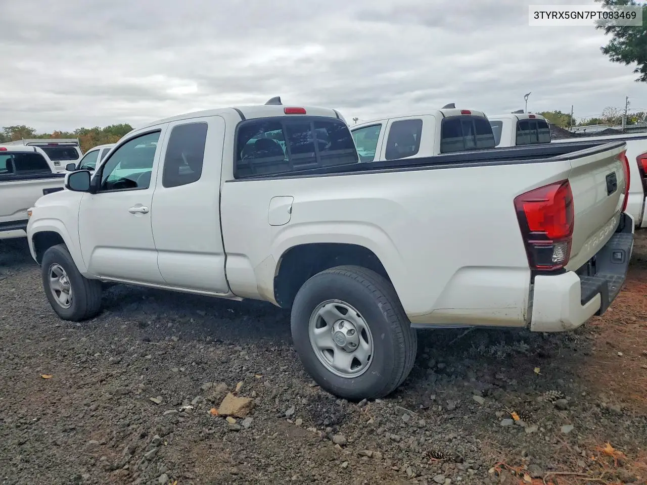 2023 TOYOTA TACOMA VIN 3TYRX5GN7PT083469 — фото 2