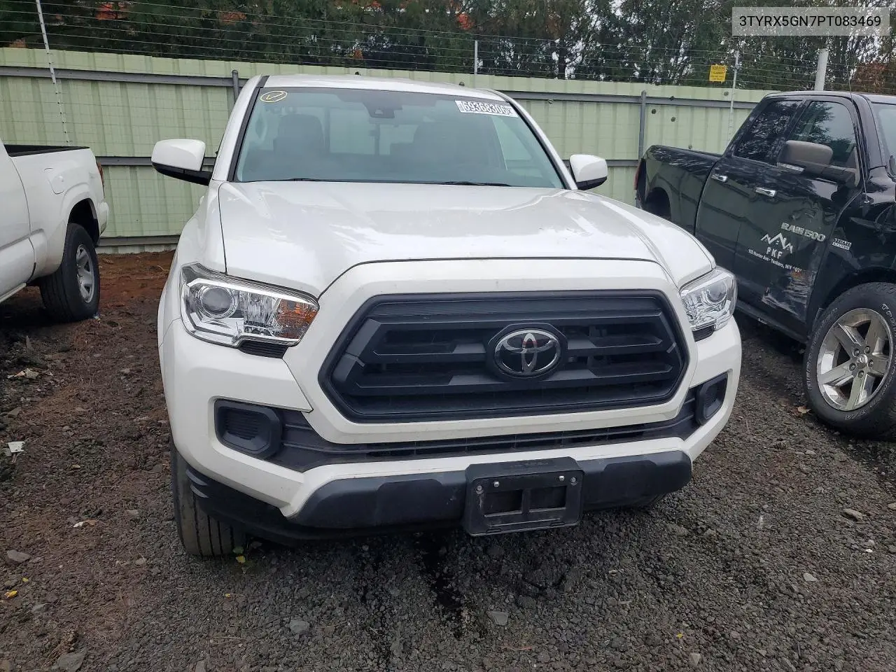 2023 TOYOTA TACOMA VIN 3TYRX5GN7PT083469 — фото 5