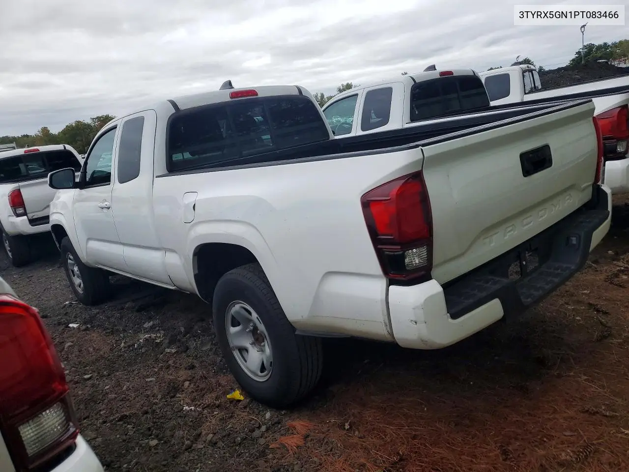 2023 TOYOTA TACOMA VIN 3TYRX5GN1PT083466 — фото 2