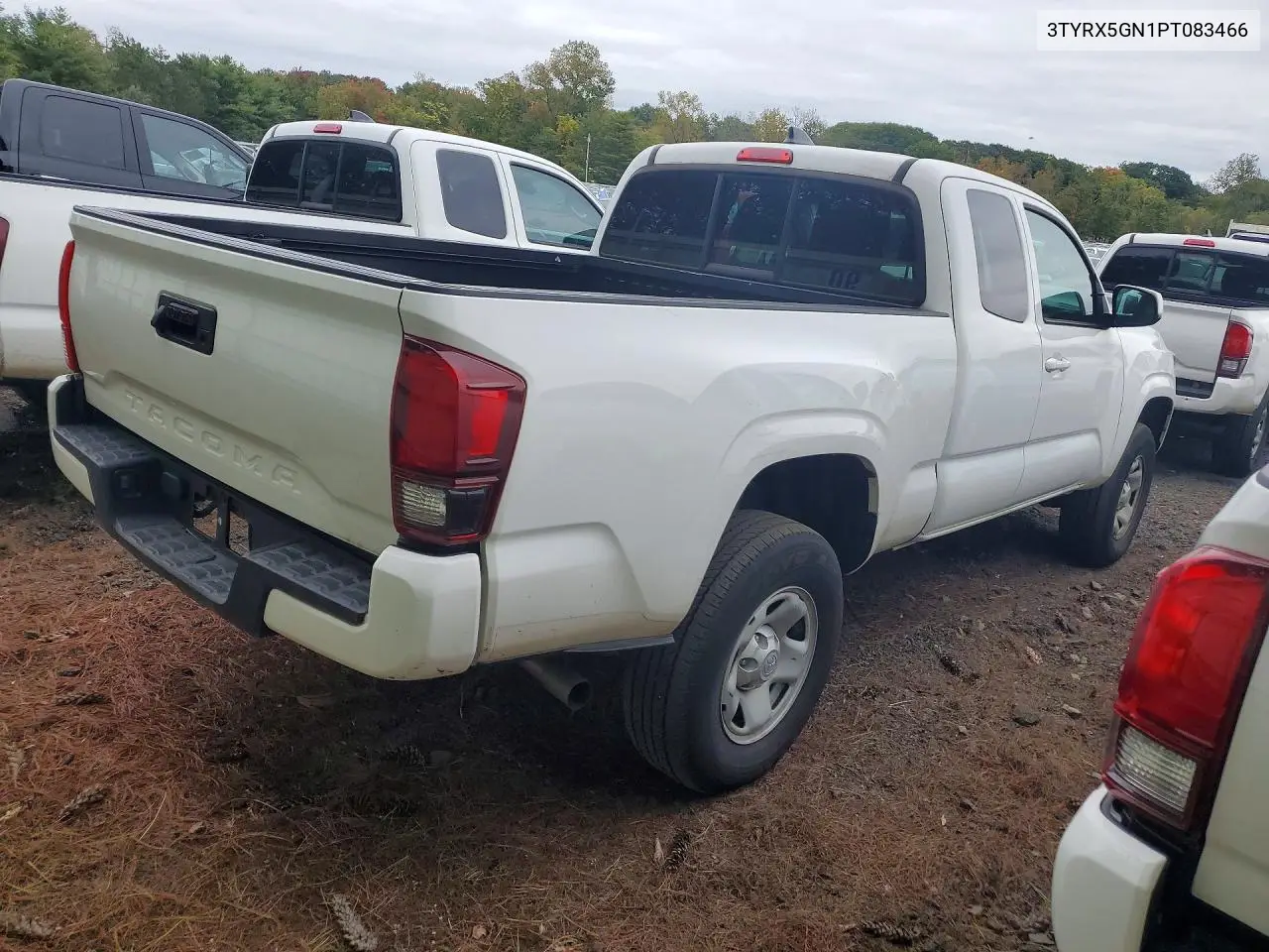 2023 TOYOTA TACOMA VIN 3TYRX5GN1PT083466 — фото 3