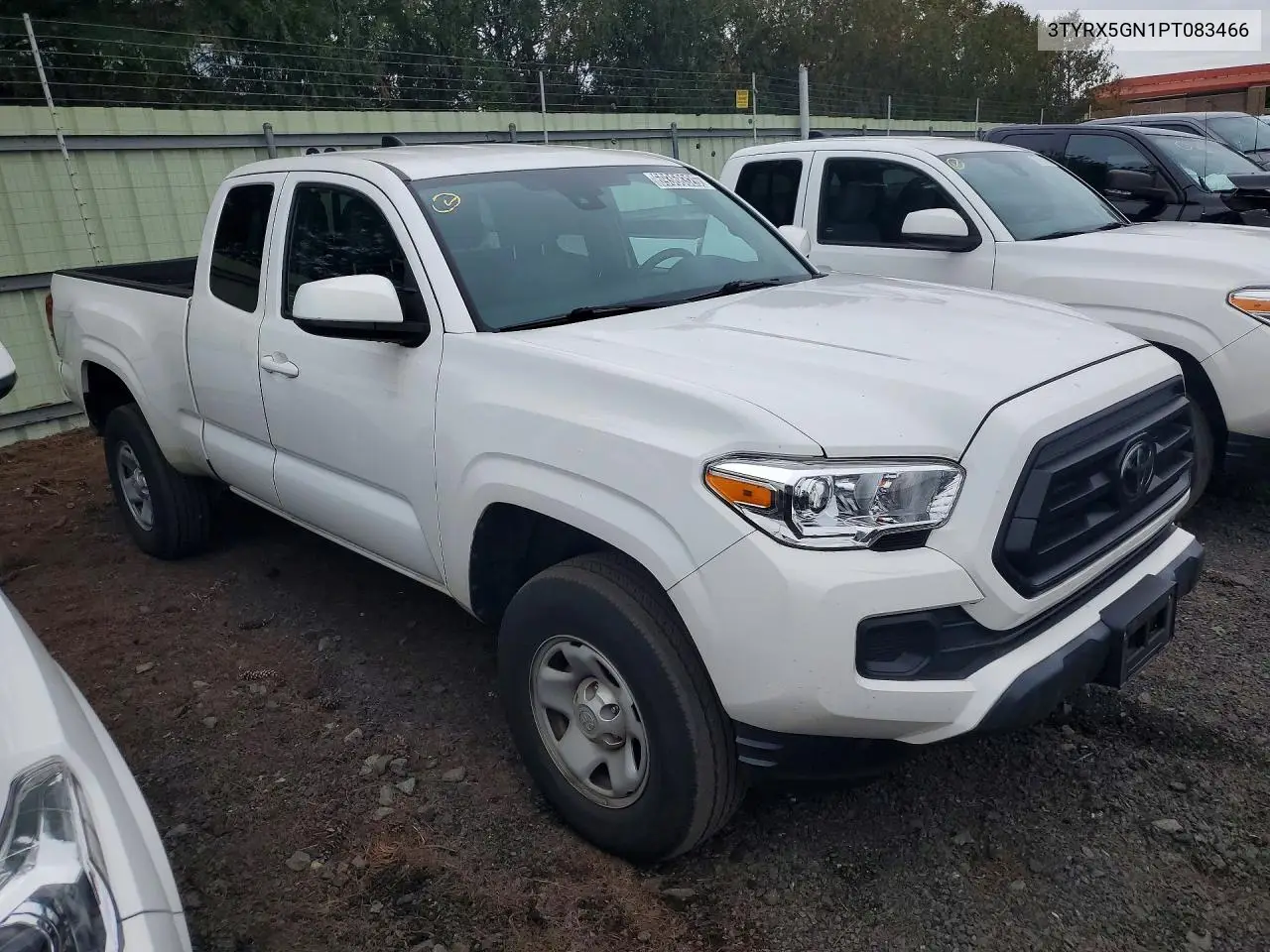 2023 TOYOTA TACOMA VIN 3TYRX5GN1PT083466 — фото 4