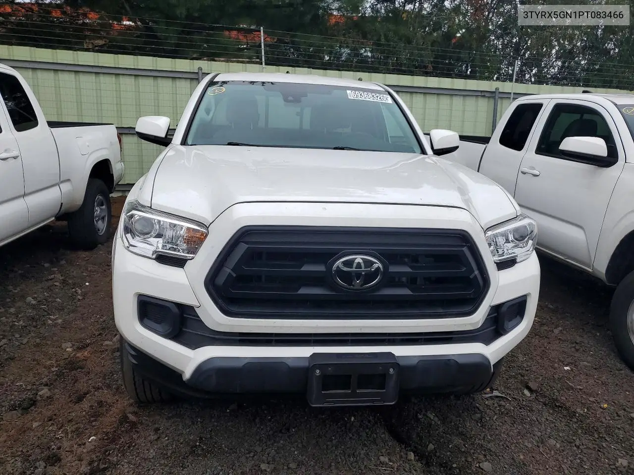 2023 TOYOTA TACOMA VIN 3TYRX5GN1PT083466 — фото 5