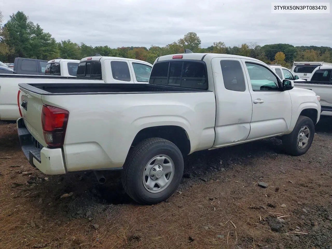 2023 TOYOTA TACOMA VIN 3TYRX5GN3PT083470 — фото 3