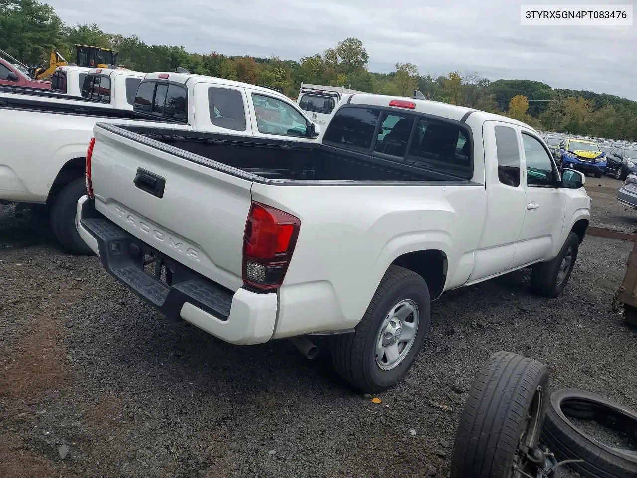 2023 TOYOTA TACOMA VIN 3TYRX5GN4PT083476 — фото 3