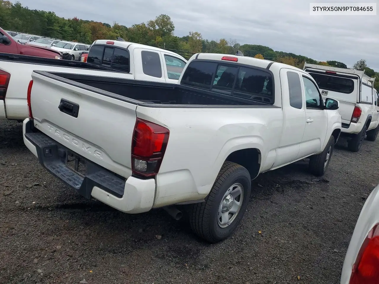 2023 TOYOTA TACOMA VIN 3TYRX5GN9PT084655 — фото 3