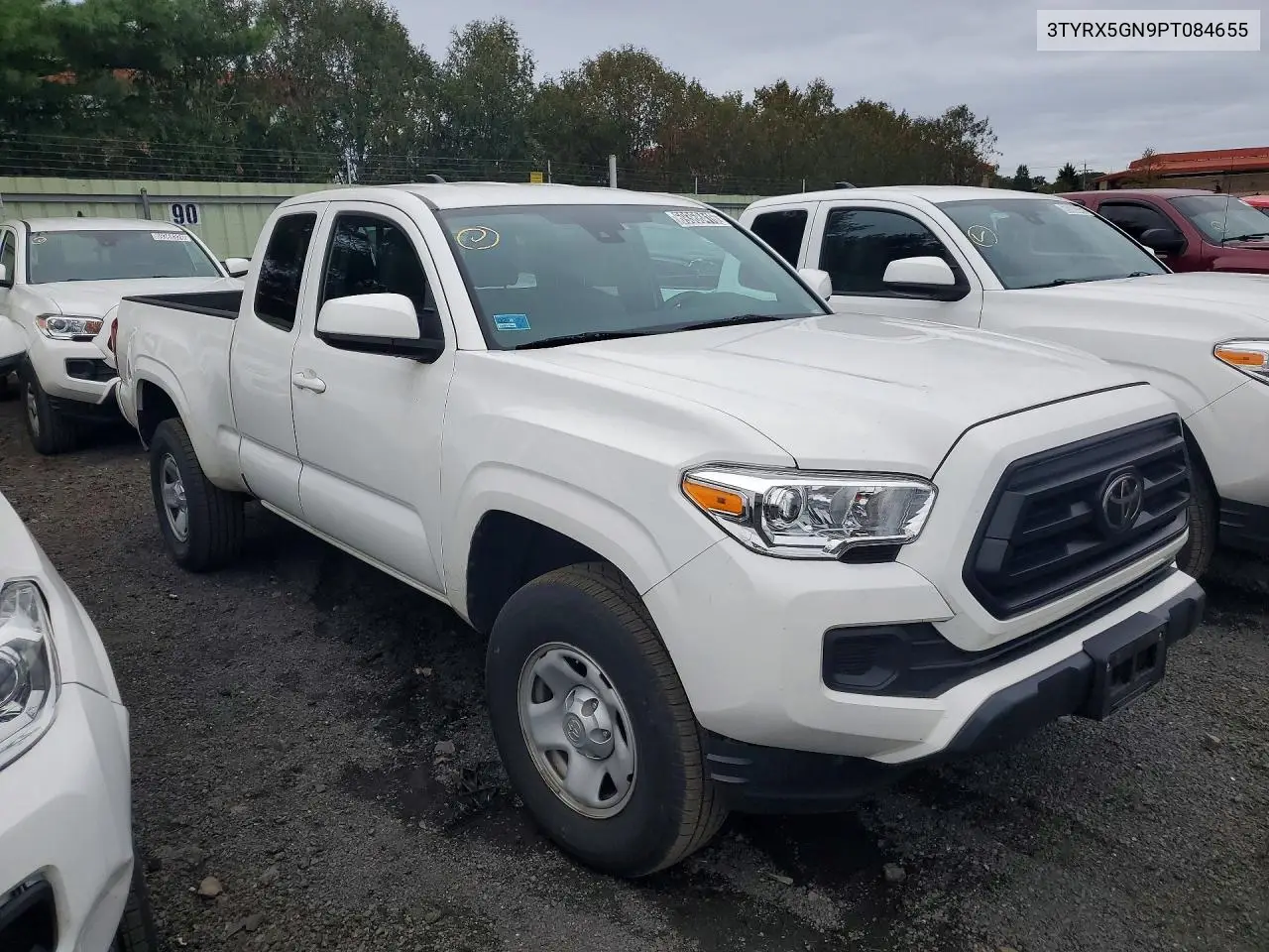 2023 TOYOTA TACOMA VIN 3TYRX5GN9PT084655 — фото 4