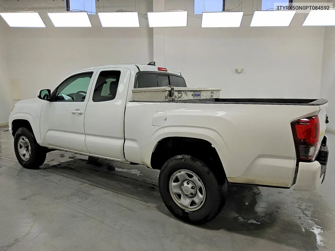 2023 TOYOTA TACOMA VIN 3TYRX5GN0PT084592 — фото 2