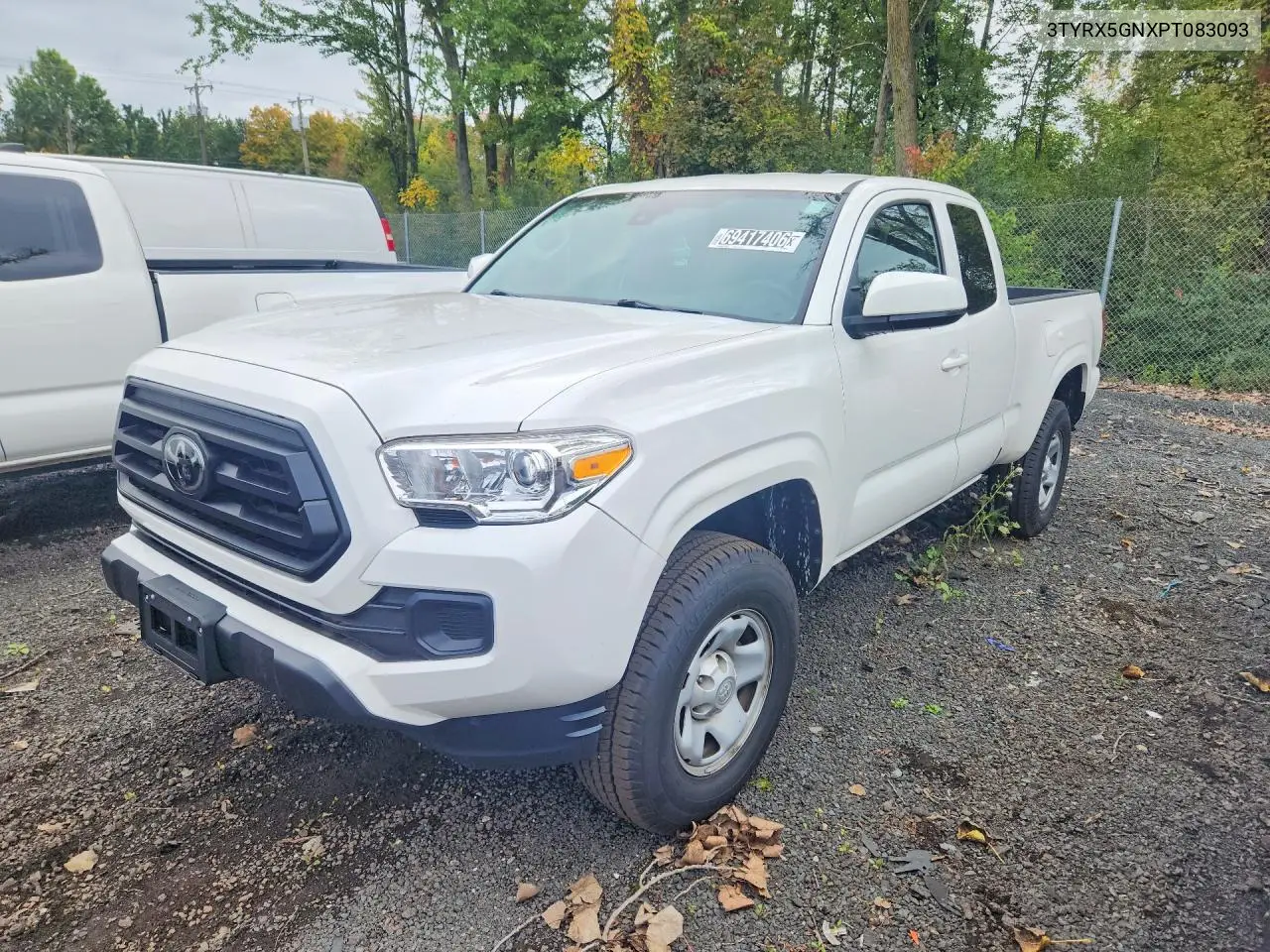 TOYOTA TACOMA 2023, VIN 3TYRX5GNXPT083093
