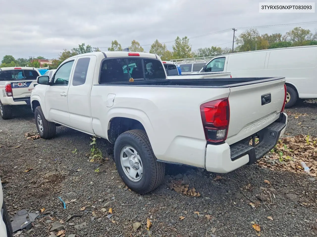 2023 TOYOTA TACOMA VIN 3TYRX5GNXPT083093 — фото 2