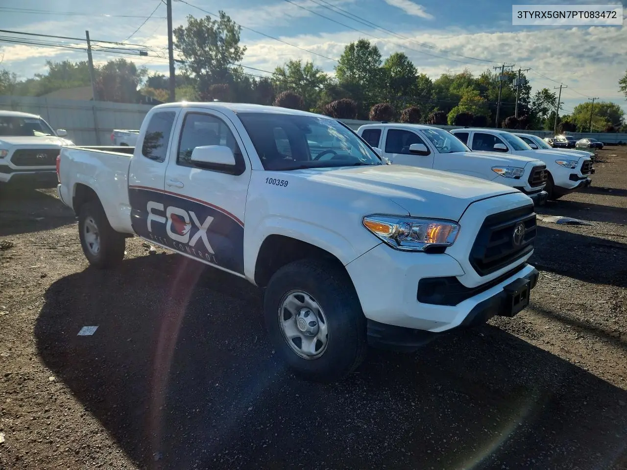 2023 TOYOTA TACOMA VIN 3TYRX5GN7PT083472 — фото 4