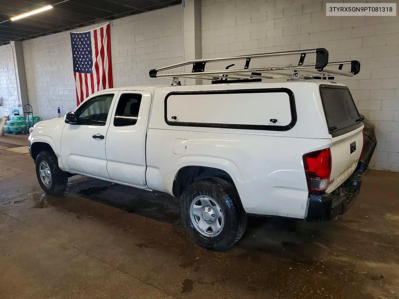 2023 TOYOTA TACOMA VIN 3TYRX5GN9PT081318 — фото 2