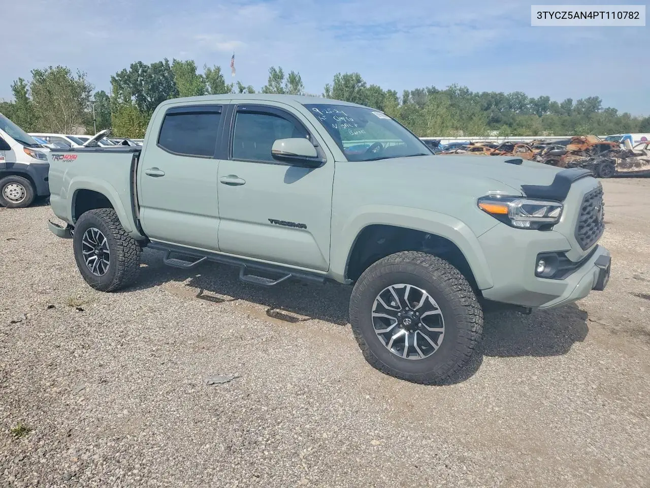 2023 TOYOTA TACOMA VIN 3TYCZ5AN4PT110782 — фото 4