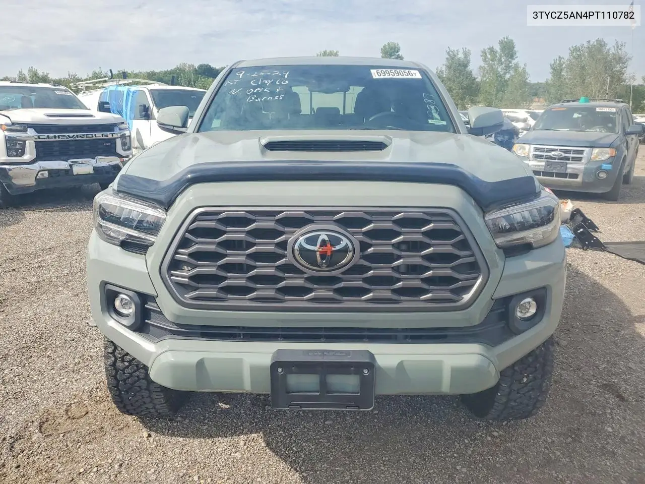 2023 TOYOTA TACOMA VIN 3TYCZ5AN4PT110782 — фото 5