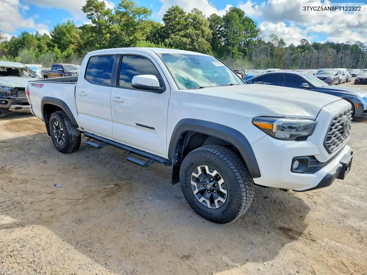 2023 TOYOTA TACOMA VIN 3TYCZ5AN8PT122322 — фото 4