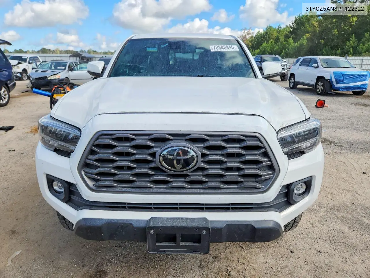 2023 TOYOTA TACOMA VIN 3TYCZ5AN8PT122322 — фото 5