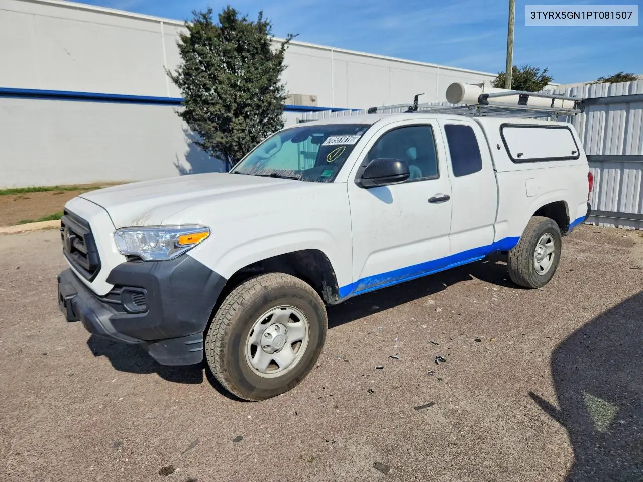 TOYOTA TACOMA 2023, VIN 3TYRX5GN1PT081507