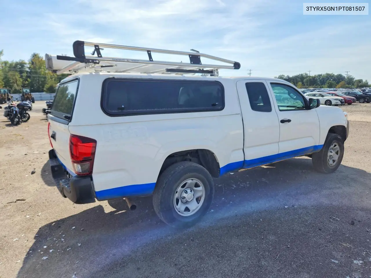 2023 TOYOTA TACOMA VIN 3TYRX5GN1PT081507 — фото 3