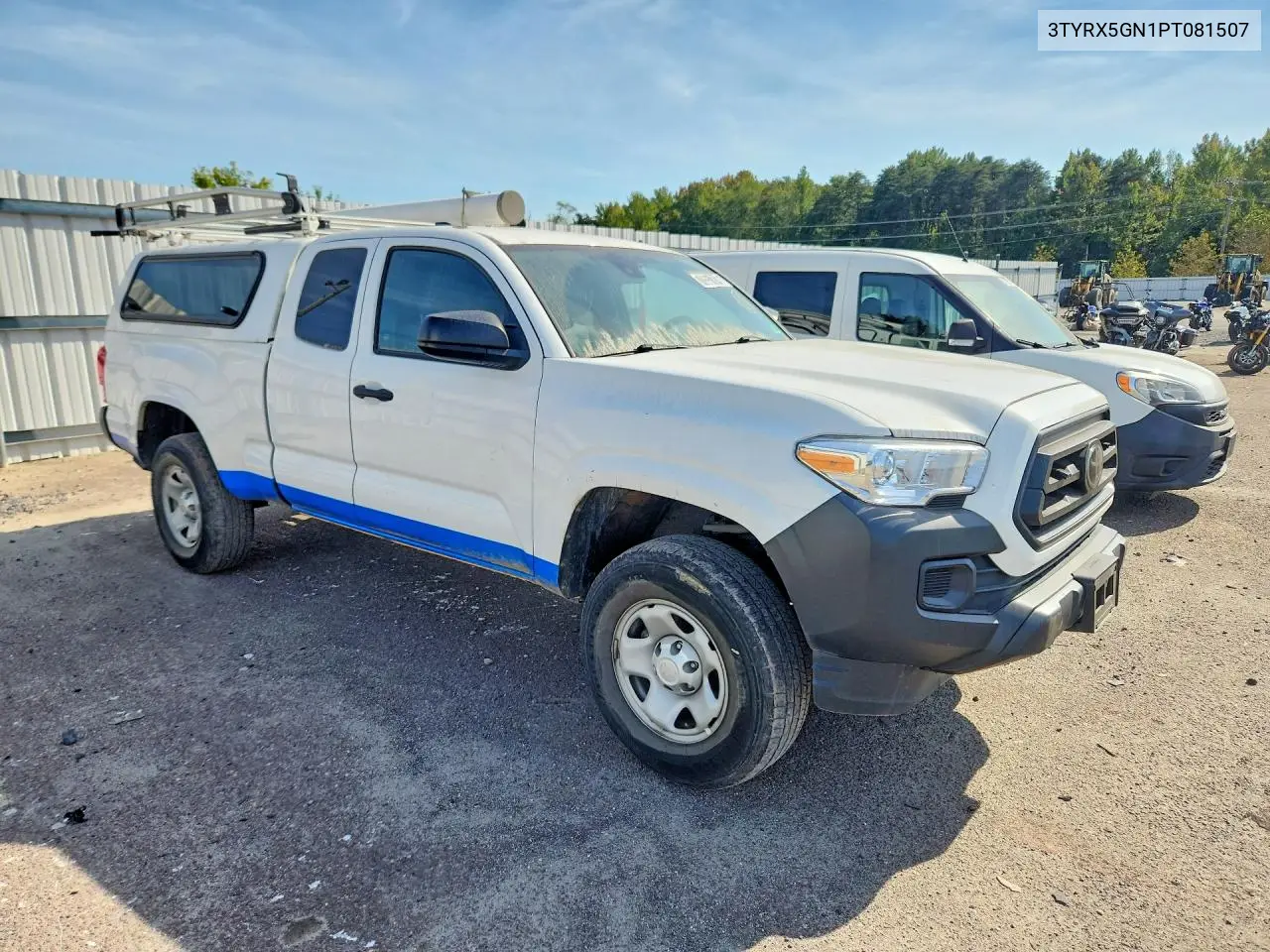 2023 TOYOTA TACOMA VIN 3TYRX5GN1PT081507 — фото 4