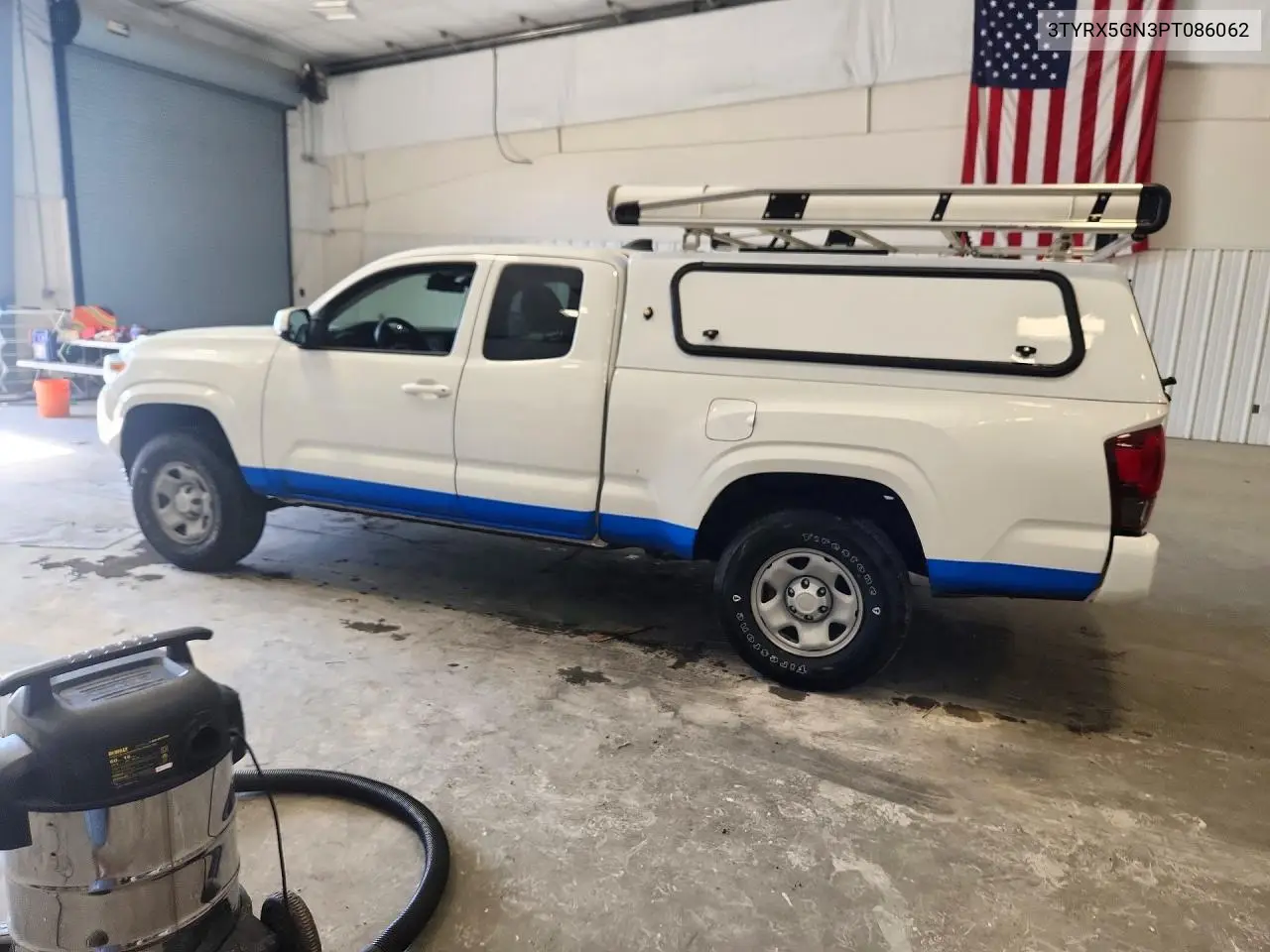 2023 TOYOTA TACOMA VIN 3TYRX5GN3PT086062 — фото 2